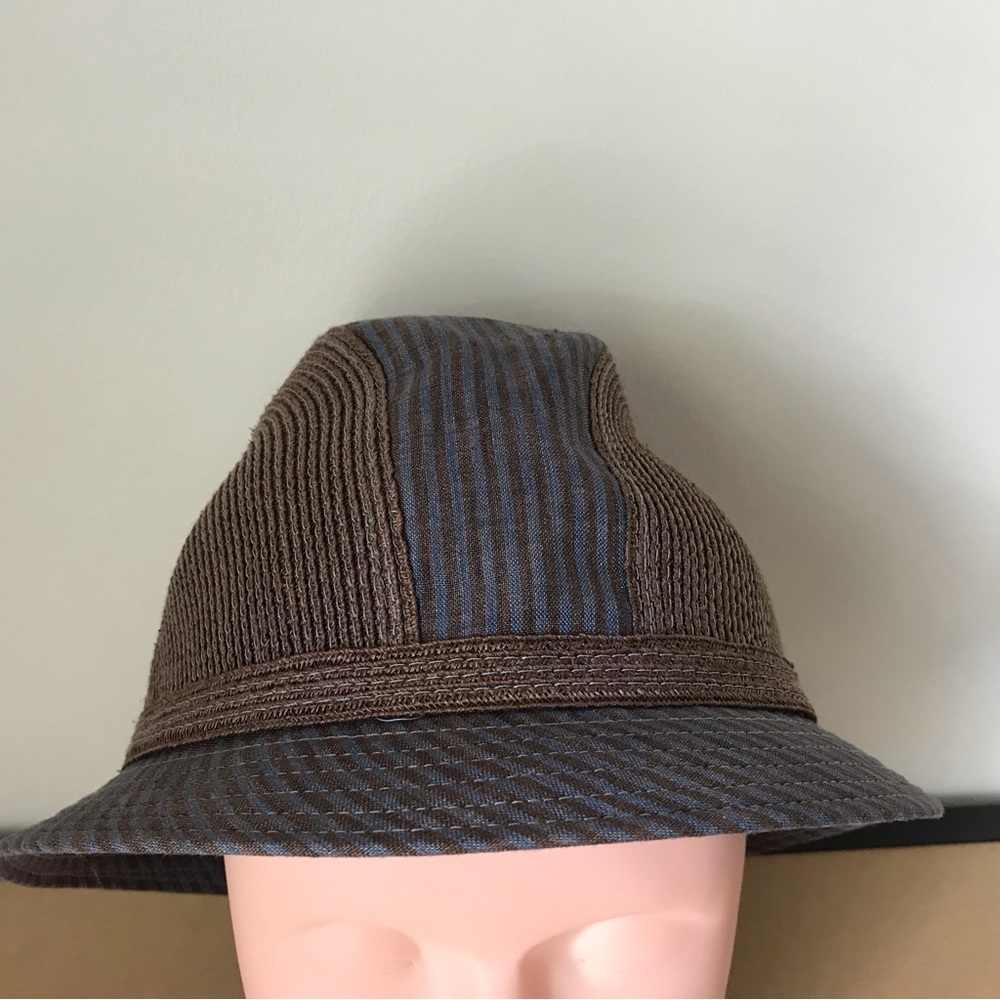 ✴️Borsalino Made in Italy Striped Bucket Hat, SzzUS7, NWT…